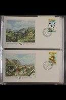 EUROPA 1986-1987 All Different Collection Of Illustrated Unaddressed CEPT First Day Covers Housed In A Special Album. Ve - Ohne Zuordnung