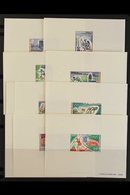 OLYMPIC GAMES MALI 1972 Both Air Sets (Yvert 147/50 & 159/64, Michel 316/19 & 355/60), Very Fine EPREUVES DE LUXE. (10 E - Ohne Zuordnung