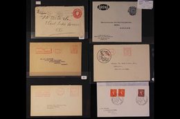 TENNIS ADVERTISING ENVELOPES & CANCELLATIONS All Related To Tennis, We See 1920s "Arena" Who Manufactured Tennis & Badmi - Unclassified