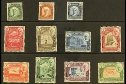 HADHRAMAUT 1942-46 "Shihr & Mukalla" Set, SG 1/11, Never Hinged Mint (11 Stamps) For More Images, Please Visit Http://ww - Aden (1854-1963)