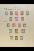 FRENCH POSTAGE DUES 1931-50 MINT COLLECTION Incl. 1931-2 Overprinted Set, Scarce 1931-2 Ovpts & Surcharges Due Set, Plus - Autres & Non Classés