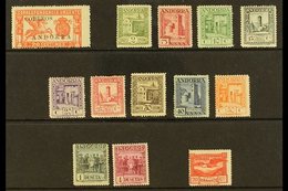 SPANISH 1928-9 MINT RANGE Incl. 1928 20c Red (without Figures On Reverse) Express Letter Stamp, 1929 Perf.14 Definitives - Sonstige & Ohne Zuordnung