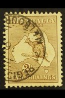 1915 2s Brown, 'Roo, Second Watermark, SG 29, Very Fine Used. For More Images, Please Visit Http://www.sandafayre.com/it - Other & Unclassified