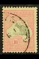 1931-36 10s Grey & Pink, Die II, SG 136, Very Fine Used With Pretty Cds Cancellation & Lovely Fresh Colours. For More Im - Other & Unclassified