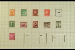 1937-1980 MOSTLY MINT PROJECT. A Chiefly ALL DIFFERENT, Mainly Mint Collection Presented On Album Pages With Some Adhere - Other & Unclassified