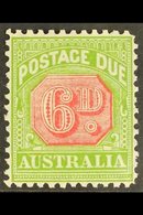 POSTAGE DUES 1931 6d Carmine And Yellow Green, Perf 11, SG D110, Very Fine Mint. For More Images, Please Visit Http://ww - Autres & Non Classés