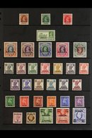 1938-1952 VERY FINE MINT COLLECTION. An Attractive, ALL DIFFERENT Collection Presented On Stock Pages That Includes 1938 - Bahrain (...-1965)