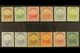 1922-34 Ship Set, SG 77/87, Fine Mint. (12) For More Images, Please Visit Http://www.sandafayre.com/itemdetails.aspx?s=6 - Bermudes