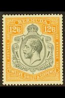 1924-32 12s.6d Grey And Orange, SG 93, Very Fine Mint. For More Images, Please Visit Http://www.sandafayre.com/itemdetai - Bermudes