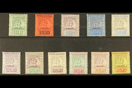 1905-07 Ship Definitive Set, MCA Wmk, SG 240/50, Very Fine Mint (11 Stamps) For More Images, Please Visit Http://www.san - Britisch-Guayana (...-1966)