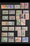 1937-51 COMPLETE KGVI MINT. A Complete Fine Mint Run From Coronation To BWI, SG 147/77. (30+ Stamps) For More Images, Pl - Britisch-Honduras (...-1970)