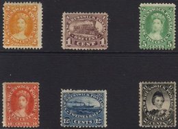 1860-63 Mint Range On A Stockcard. One Stamp Of Each Value, All With Gum And Some With The Odd Small Fault (6 Stamps) Fo - Autres & Non Classés