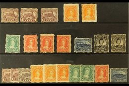 1860-63 MINT & UNUSED SELECTION Presented On A Stock Card That Includes All Values To 17c Mint & All Value To 12½c Unuse - Autres & Non Classés