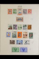 1949-67 VERY FINE FIRST HINGE MINT COLLECTION On Pages, Incl. 1951-54 And 1958-62 Definitive Sets Etc. (107 Stamps And 2 - Ceilán (...-1947)