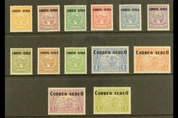 1932 "CORREO AEREO" Air Overprints Complete Set (Scott C83/95, SG 413/25), Fine Mint, Very Fresh. (13 Stamps) For More I - Colombia