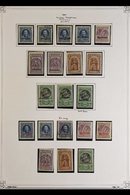 1900-1910 IMPRESSIVE COLLECTION Mostly In Hingeless Mounts On Leaves, Some Fine Used But Mostly Fresh Mint Stamps, COMPL - Andere & Zonder Classificatie