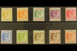 1904-10 KEVII (wmk Mult Crown CA) Set To 12pi, SG 60/69, Very Fine Mint. (10 Stamps) For More Images, Please Visit Http: - Other & Unclassified