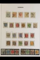 1874-1903 GOOD TO FINE USED COLLECTION Includes 1864-70 (Crown With Crossed Sword And Sceptre) 2s, 3s, 4s, 8s, And 16s B - Other & Unclassified