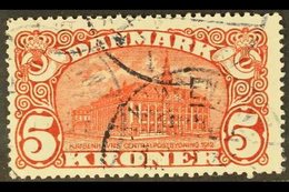 1915 5kr Deep Carmine-red Post Office, Perf 14 X 14½, Watermark Crosses, SG 185, Very Fine Used. For More Images, Please - Other & Unclassified