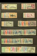 1933 - 64 Useful Mint Selection With Centenary Vals To 1s, 1935 Jubilee Set, 1938 Vals To £1, 1944 Deps Sets, 1954 Set N - Islas Malvinas