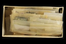 OLD TIME USED GLASSINE SORTER. 1860s-1930s UNCHECKED Ranges In A Pile Of Crinkly Old Glassine Envelopes, At A Glance Inc - Other & Unclassified