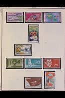 POLYNESIA 1960-1985. A Beautiful, ALL DIFFERENT NEVER HINGED MINT "Poste Aerienne" AIR POST Collection Of Stamps (mostly - Other & Unclassified
