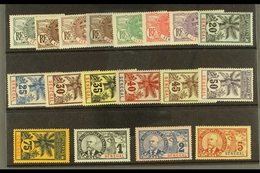 SENEGAL 1906 Complete Set, Yvert 30/46, SG 33/49 & 34a, Fine Mint, Fresh. (18 Stamps) For More Images, Please Visit Http - Other & Unclassified