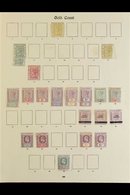 1876-1935 FINE MINT COLLECTION An Attractive Collection On Clean Imperial Printed Album Pages Which Includes 1876-84 (wm - Costa De Oro (...-1957)