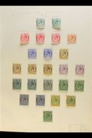 1873 To 1970's MINT & USED COLLECTION On A Variety Of Pages. With A Small QV & KEVII Selection; KGV 1913-22 Complete Set - Grenada (...-1974)