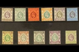1903 CA WMK. KEVII Definitive CA Watermark Set To $1, SG 62/72, Very Fine Mint, An Attractive Group (11 Stamps) For More - Sonstige & Ohne Zuordnung