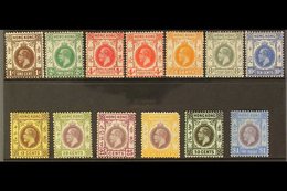 1912-21 MCA Wmk Set To $1, SG 100/112 Plus Additional 4c Listed Shade. Fine Mint For More Images, Please Visit Http://ww - Other & Unclassified