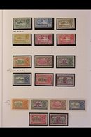 1929-1951 VERY FINE MINT COLLECTION In Hingeless Mounts On Leaves, ALL DIFFERENT, Includes 1929 Air Set, 1931 New Delhi  - Other & Unclassified