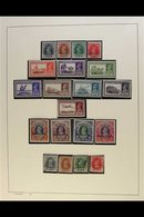 NABHA 1938-43 KGVI COLLECTION. A Most Useful Range Of Mint & Used Issues (mostly Mint) Presented In Mounts On A Trio Of  - Andere & Zonder Classificatie
