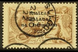 1922 (OCT-NOV) 2s6d Sepia Brown, Thom Printing, SG 44, Fine Used With Neat "SLIGO" Fully Dated Cds Of 21 NO 22. For More - Andere & Zonder Classificatie