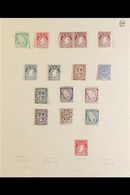 1922-77 FINE MINT / NHM COLLECTION CAT £1400+ An Attractive Collection On Pages, Never Hinged From 1970 & In Mounts That - Autres & Non Classés