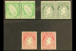 1933-34 Coil Stamps, ½d And 2d Pairs, Single Stamps Of 1d And 1d Single Perf., SG 71a, 72 B/c And 74b, In Fine And Scarc - Andere & Zonder Classificatie