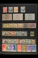 1915-1941 MINT "BACK OF THE BOOK" COLLECTION An Attractive, ALL DIFFERENT Collection Of Semi -postal Issues Including 19 - Non Classificati