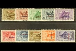 DODECANESE ISLANDS SCARPANTO 1932 Garibaldi Set, Sassone 17/26 (S.78), SG 89K/98K, Very Fine Mint (10). For More Images, - Sonstige & Ohne Zuordnung