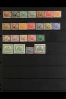 F.M.S. 1922-34 Tigers, Incl. All Three $1, $2 Green And Carmine, Between SG 52/78, Fine Mint.. (23 Stamps) For More Imag - Sonstige & Ohne Zuordnung