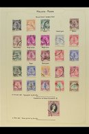 PERAK 1950-70 VERY FINE USED COLLECTION On Pages That Includes 1950-56 Definitive Set, 1957-61 Pictorial Set With All Li - Other & Unclassified