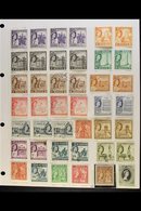 1953-2012 COLLECTION On Leaves, Mint & Used, Earlier Issues With Light Duplication But All Different From Mid-1970's Onw - Malte (...-1964)