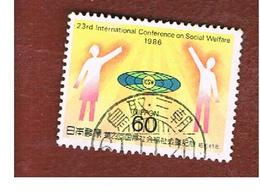 GIAPPONE  (JAPAN) - SG 1853   -   1986   SOCIAL WELFARE CONFERENCE   - USED° - Used Stamps