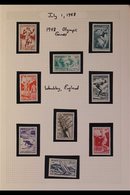 SPORT TOPICAL COLLECTION 1939-1999 Collection In An Album - An Impressive Array Of Mint (chiefly Never Hinged) Stamps An - Other & Unclassified