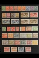 1916-35 KGV MINT COLLECTION A Most Impressive Mint Collection Presented On A Stock Page. Includes 1916-23 Definitive Set - Nauru