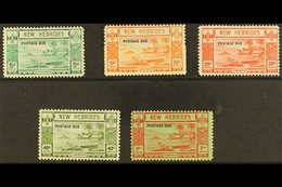 ENGLISH 1938 Postage Due Set, SG D6/10, Fine Mint. (5 Stamps) For More Images, Please Visit Http://www.sandafayre.com/it - Sonstige & Ohne Zuordnung