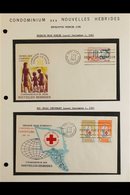 FRENCH 1963-1972. An Attractive Illustrated Unaddressed FIRST DAY COVERS collection Presented In Mounts On Neatly Typed  - Sonstige & Ohne Zuordnung