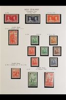 1937-51 FINE MINT KGVI COLLECTION Presented In Mounts On Album Pages. Includes 1938-44 Defins Set, 1940 Centennial Set,  - Autres & Non Classés