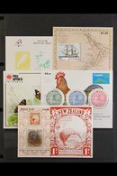 1975-1995 MINIATURE SHEETS Never Hinged Mint All Different Collection. An Apparently Complete Basic Run From 1975 Health - Other & Unclassified