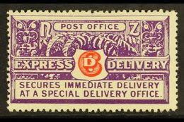 EXPRESS 1937-39 6d Vermilion And Bright Violet On Wiggins Teape Paper, Perf 14 X 15, SG E5, Fine Mint. For More Images,  - Other & Unclassified
