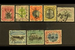 POSTAGE DUES 1895 Set Complete, SG D1/11, Very Fine And Fresh Used (8 Stamps) For More Images, Please Visit Http://www.s - Borneo Septentrional (...-1963)